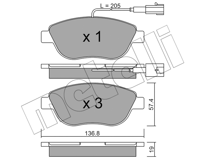 Busca Ricambi di Figus Marco: LAMPA - 69946 Porta TELEPASS SLIM